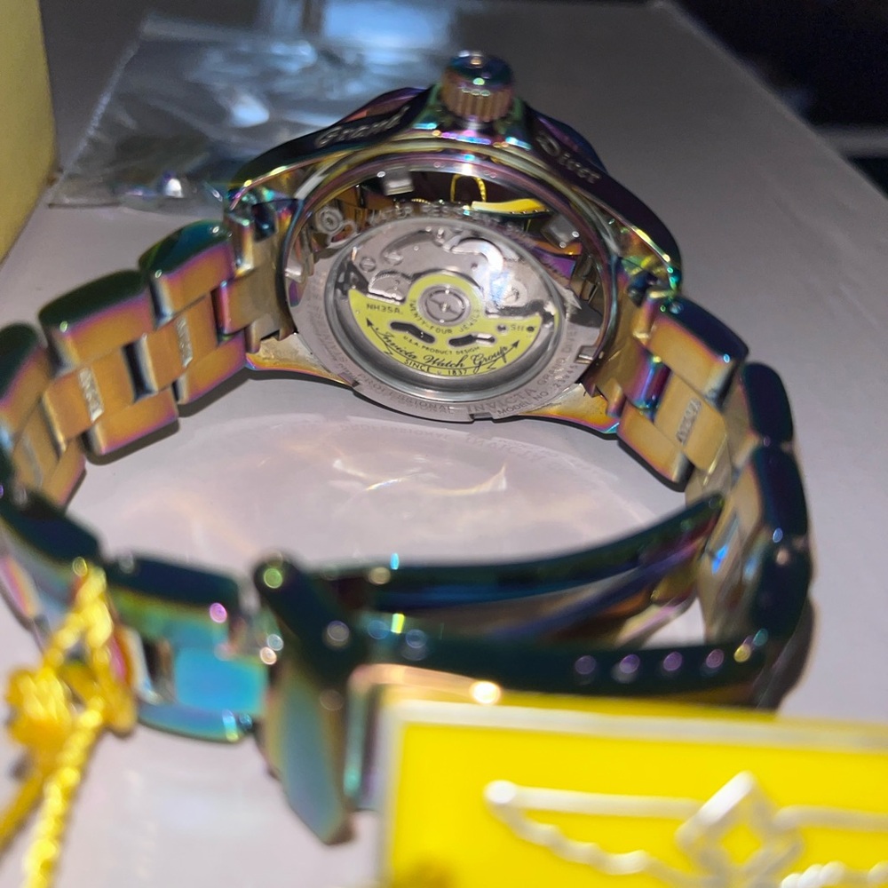 Invicta Multicolor Watch with Black Dial - Picture 5 of 8